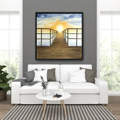 " Sunset In The Sea "
