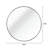 Metal Framed Round Bathrrom Mirror for Wall-611323280-611323284