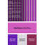 Tapis de zone mauve à motifs-1868073056