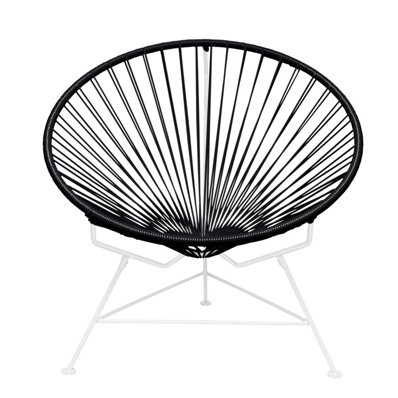 Méridienne Innit, Noir / blanc