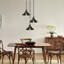 Smythe 3 - Light Black Cluster Pendant