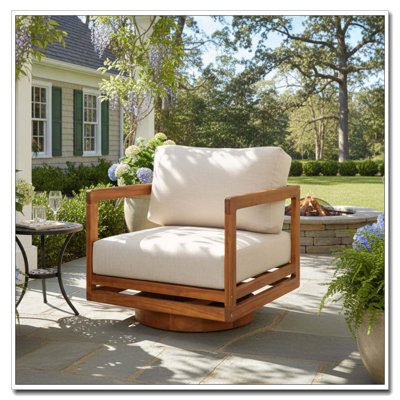 Outdoor Swivel Lounge Chair