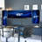 VIVO Triple Ultrawide Monitor Desk Mount, 2 Poles, Up to 49" Screens