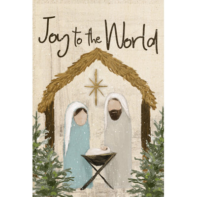 Nativity Joy - Wrapped Canvas Print