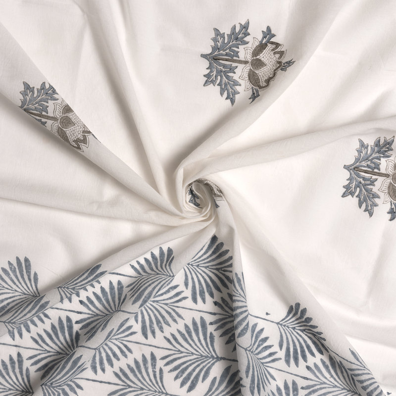 Rideaux transparents avec passe-tringle Landrum