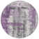 Machine Washable Indoor/Outdoor Xhevrie Purple Rug