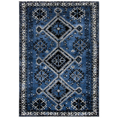Vintage Hamadan Performance Southwestern Rug