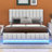 Upholstered Bed With Hydraulic Storage System And LED Light-521334393-521334392