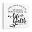 Life and Health Isaiah 38:16 1 Piece Wrapped Canvas Wall Art-922983188