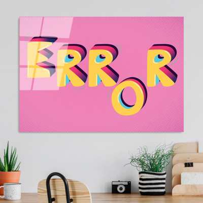 Boze 1 Piece Wall Art on Glass
