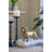 11.5X3.5X6.5" Lifelike Dachshund Figurine With Copper Finish