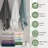 Turkish 100% Cotton Oversized Quick Dry Highly Absorbent Towel Set-51002994-63884993