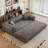 Comfortable Sectionals With Corduroy Fabric, Space-saving Modern Design For Living Room