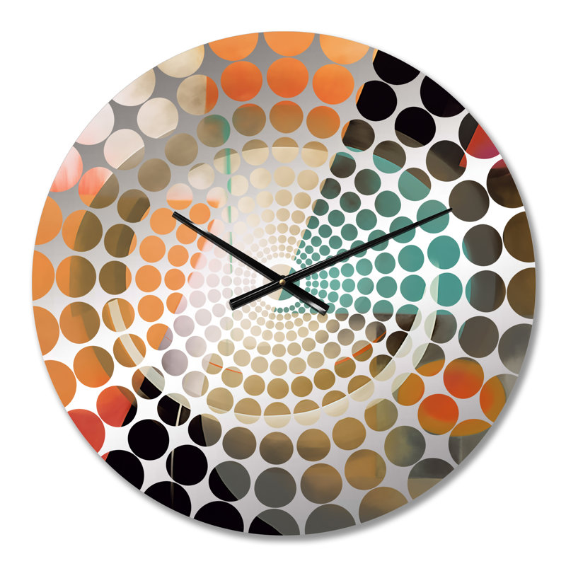 Shani - Horloge murale géométrique abstraite, Petit