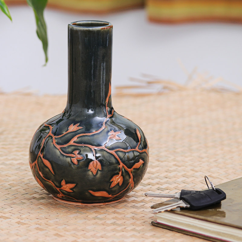 Vase céladon arjanne, Vert