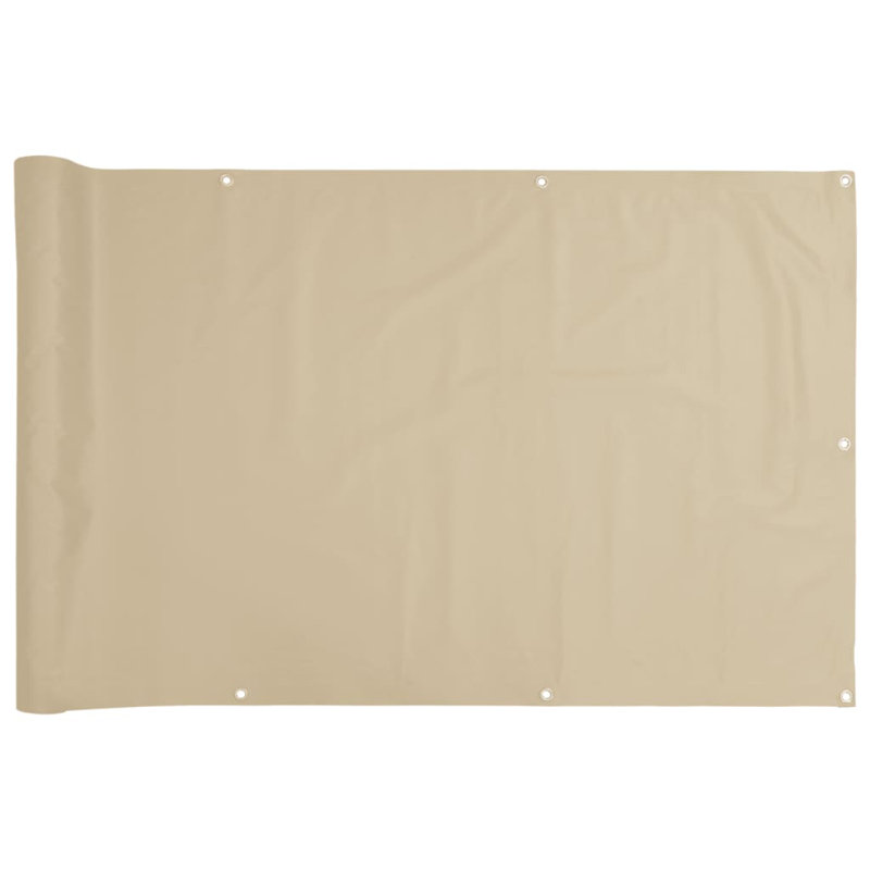 Tissu Oxford Vidaxl, L 236,2 po x P 29,5 po, Taupe
