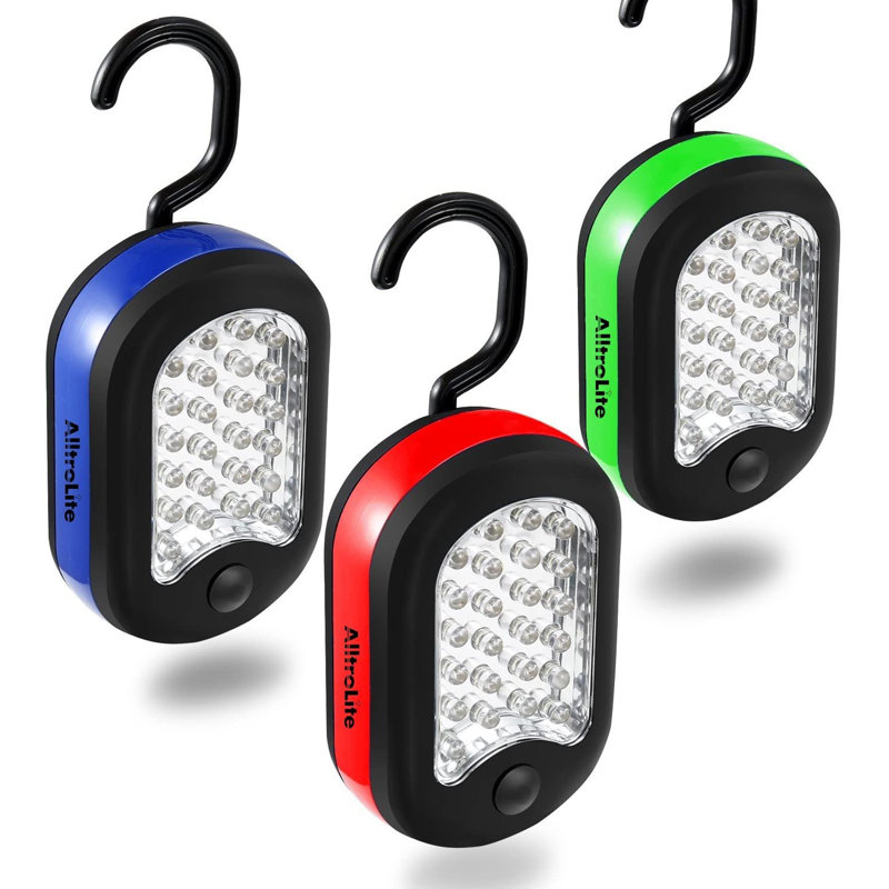3.75 " Battery Powered Integrated LED Flashlight and Work Light