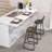 Stellan Swivel Stool with Metal Frame-2132525090