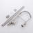Pull Down Sprayer Brushed Nickel Single Handle Modern Kitchen Faucet For Versatile Use