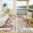 Machine Washable Indoor/Outdoor Chantille ACN2894 Floral Rug-1784749384-1784749383