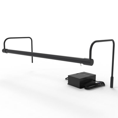 Luminaire de galerie Tru-Slim avec prise et télécommande, H 9 po x l 21 po x P 9 po
