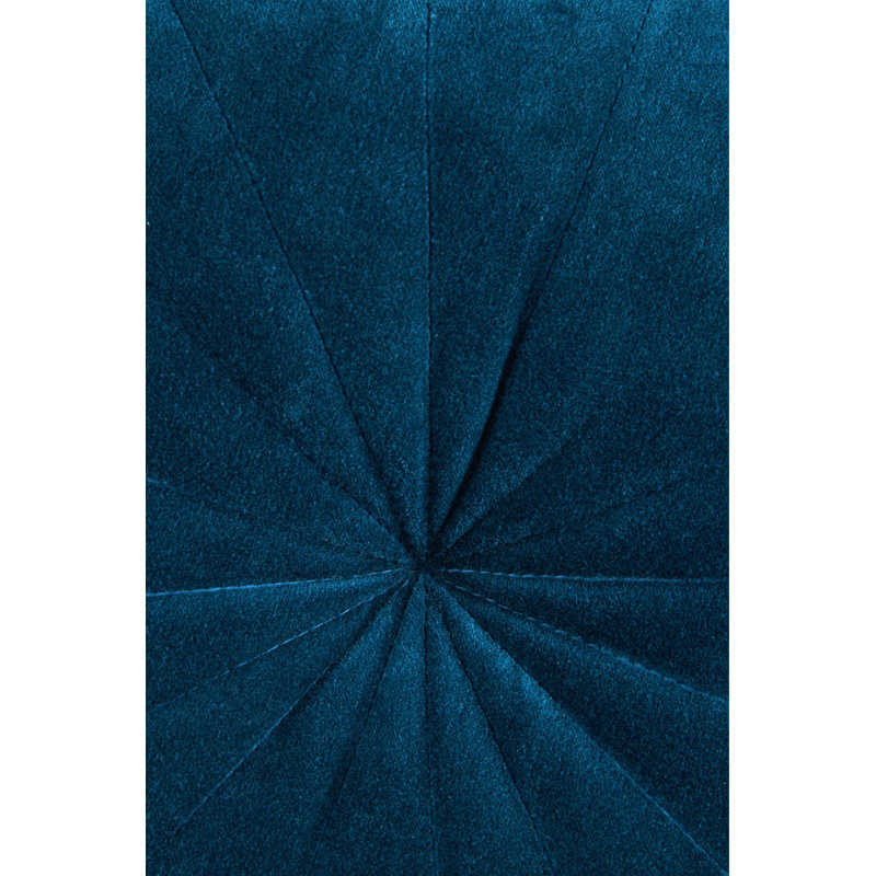 Circular Cushion, Petrol Blue