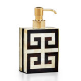 Greek Key Soap Dispenser