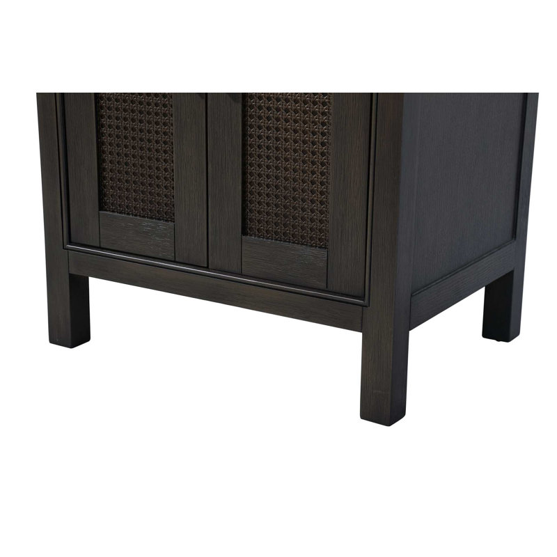 Armoire de rangement pour salle de bain 28 pouces en chêne chocolat, H 72 po x l 28 po x P 72 po, Chêne chocolat