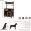 Meuble de rangement pour chien 31,5 "l 2 en 1