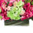 Hydrangea, Heather and Ranunculus Arranged in Rectangular Vase