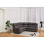 Grijalva 5 Seater Reclining Corner Sofa 