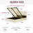 Denicolais Hydraulic Lift Up Upholstered Storage Bed with Wingback  Headboard-1547883902-1547883900