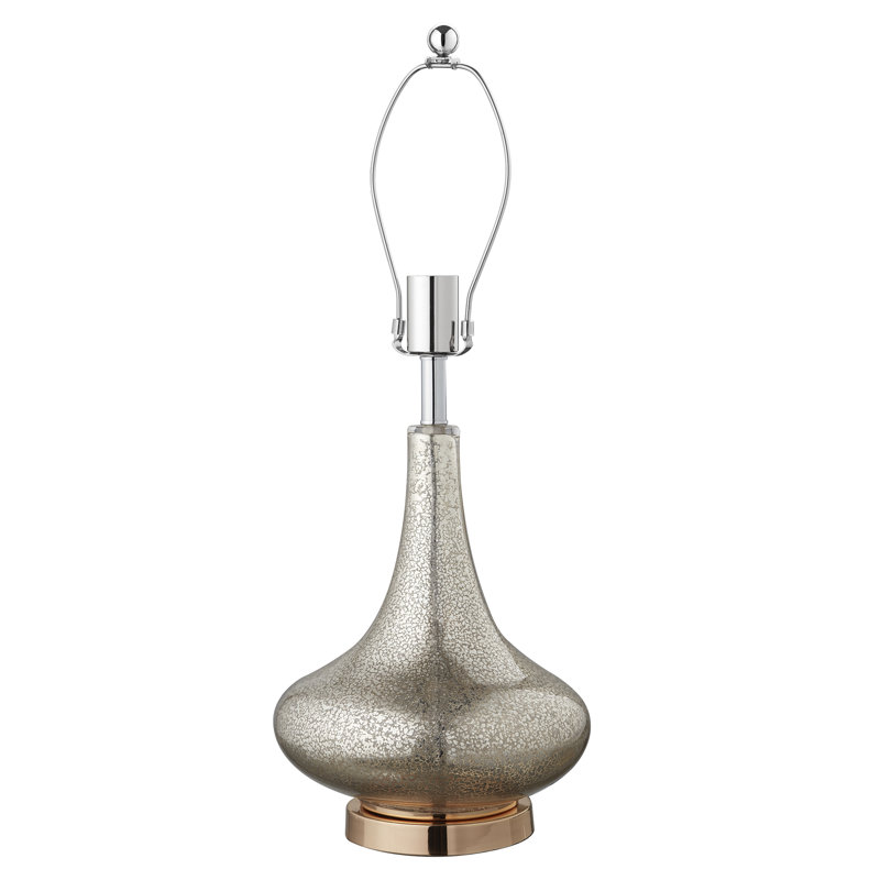 Base de lampe de table simple 24 pouces, base de lampe décorative, Or mercuré, 24" H x 9.84" W x 9.84" D
