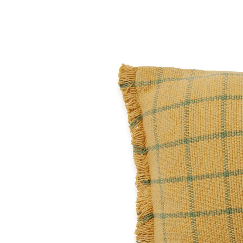 Cushion Geo Block, Honey