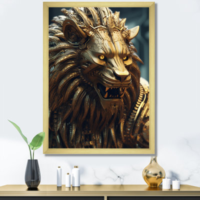 «Majestic Lion IV» sur toile
