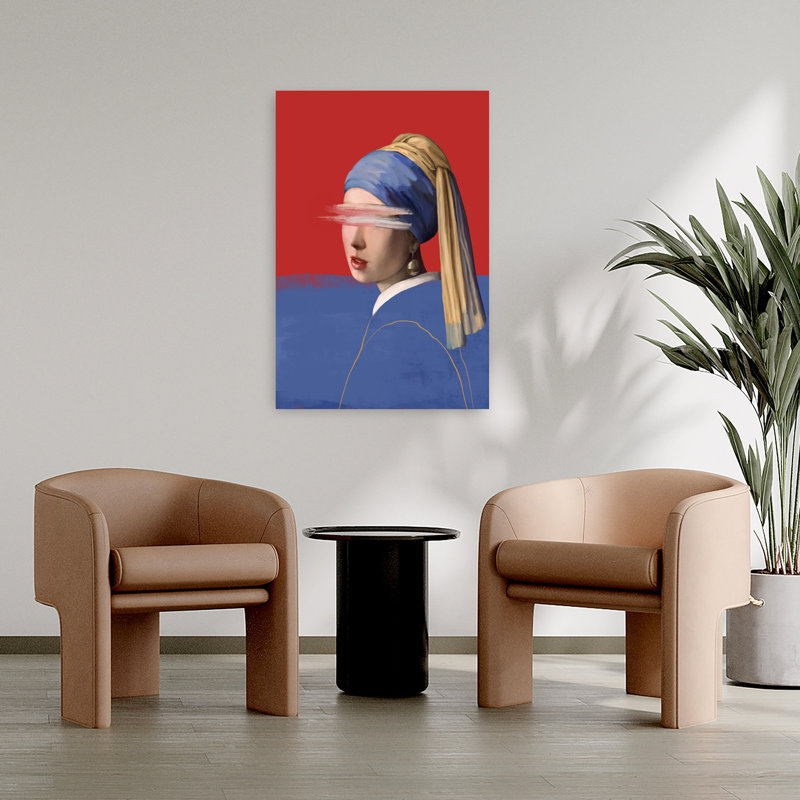 Art contemporain, art contemporain abstrait, H 36 po x l 24 po