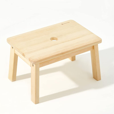 Kamillia Solid Wood Accent Stool