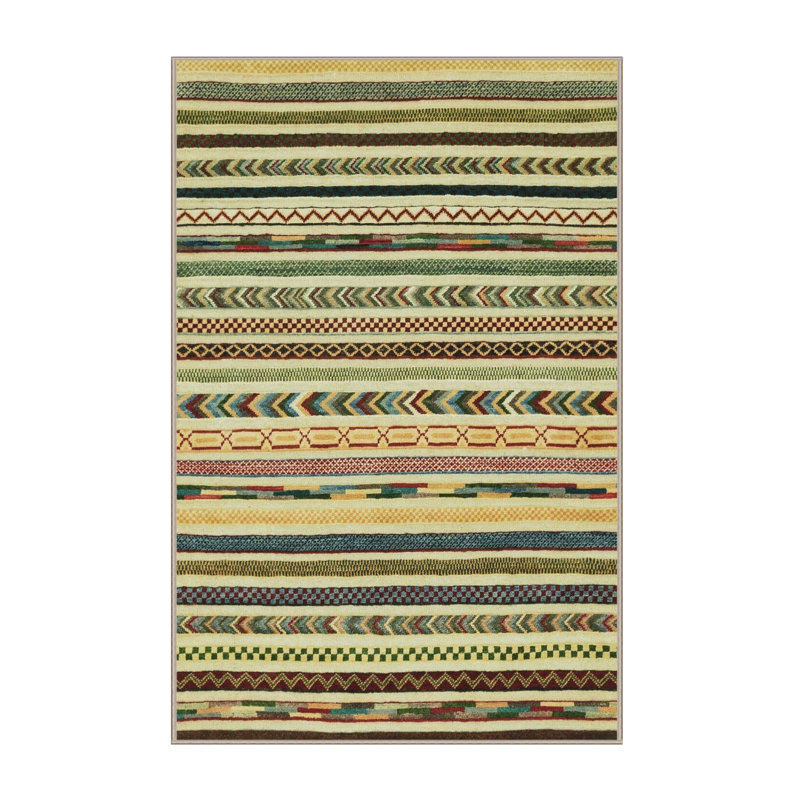 Abstract Indoor Rug, Rectangle 3' x 5'