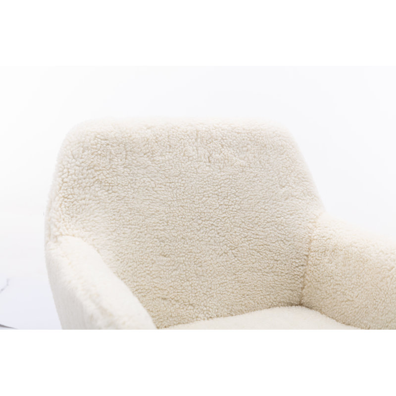 Fauteuil de bureau Leilanis, Blanc