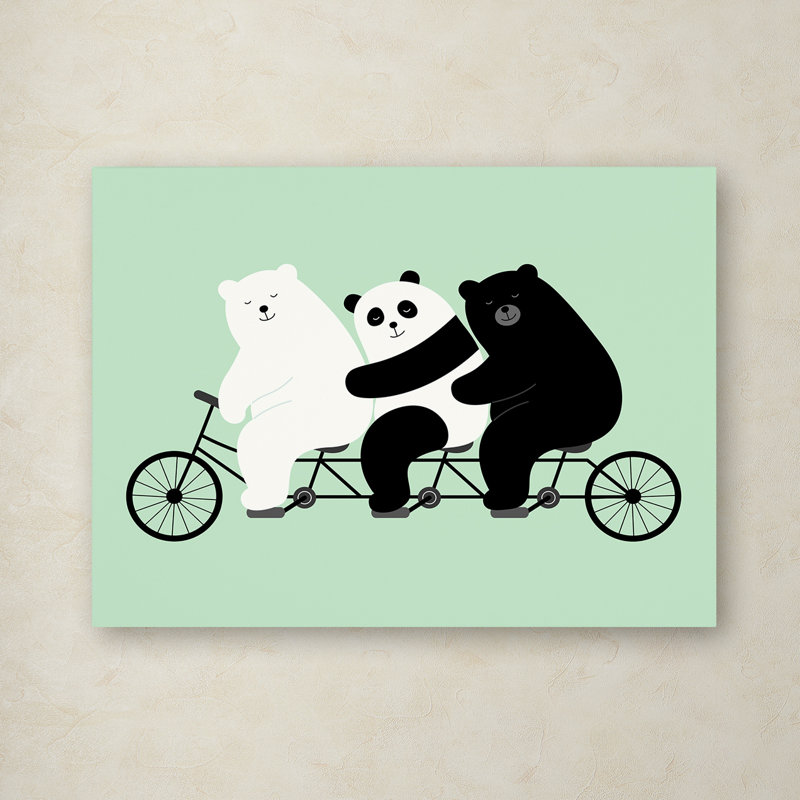 « family time », art sur toile, H 14 po x l 19 po x P 2 po