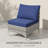 2-Piece Premium Wicker Patio Armless Chairs-823764596-823764595
