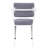 Grey And White Open Back Upholstered Office Chair-303279742