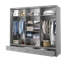 Tengan 3 Door Manufactured Wood Wardrobe-47415459