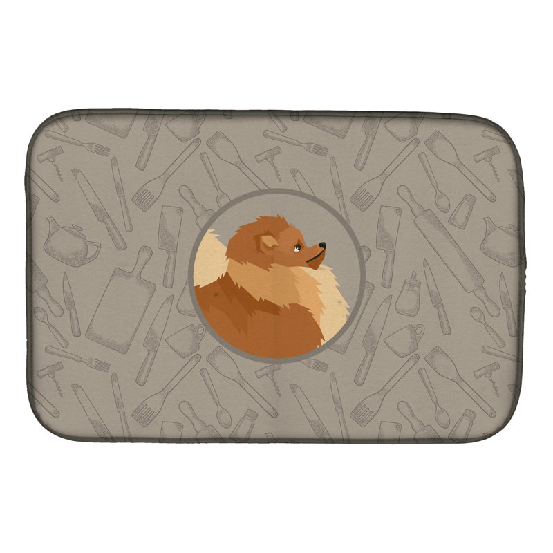 Drying Mat, Pomeranian