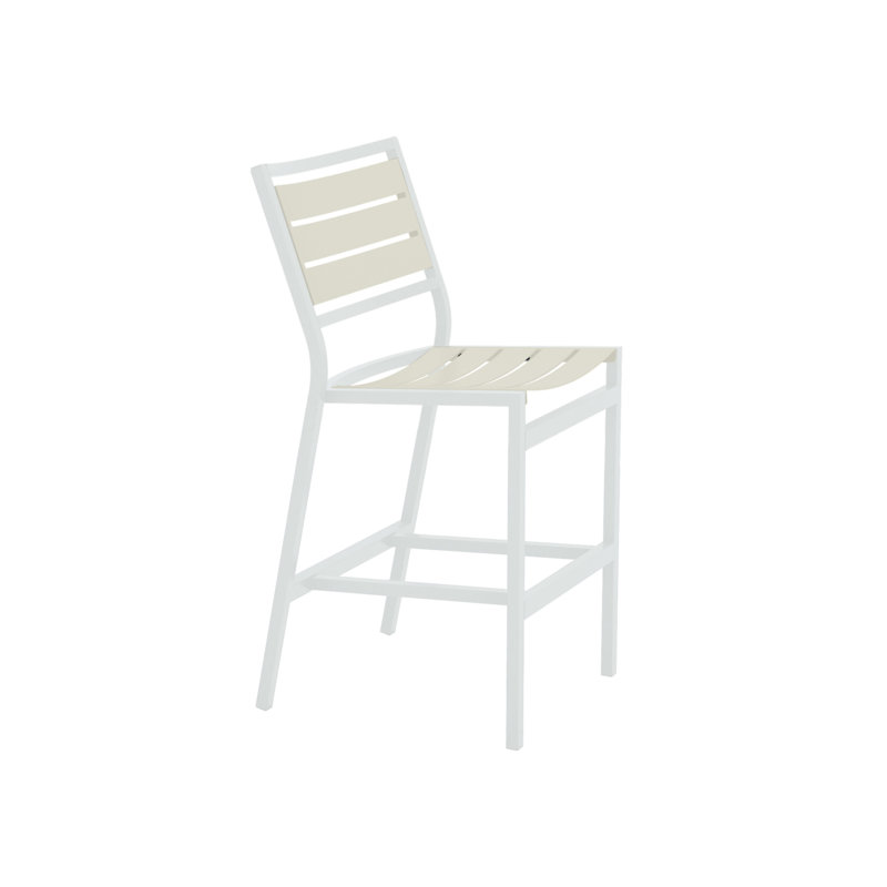 Tabouret de bar 28 po Cabana Club, Parchemin, Neige