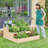 Riggleman 3-Tier Fir Wood Raised Garden Bed-2092886745-2094971655