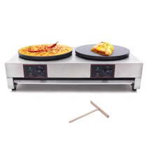 RAF Electric Crepe Maker 20cm Non-Stick Household Pancake Machine Portable  Multi-Function Breakfast Maker