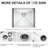 23 Inch Undermount Sink In Brushed Nickel Finish, 16 Gauge 304 Stainless Steel, 9 Deep Single Bowl, With Drain And Noise - Reducing Pad 23" Sink, Steel Kitchen Gauge, X Shaped Water Guide,