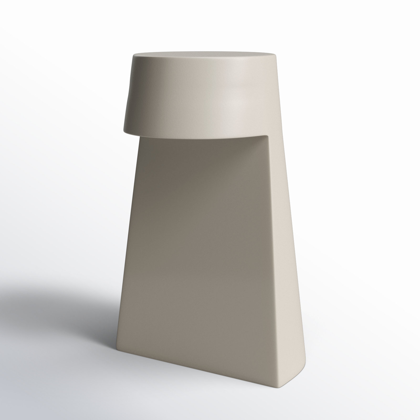 Percy Ceramic Novelty Lamp, Bisque