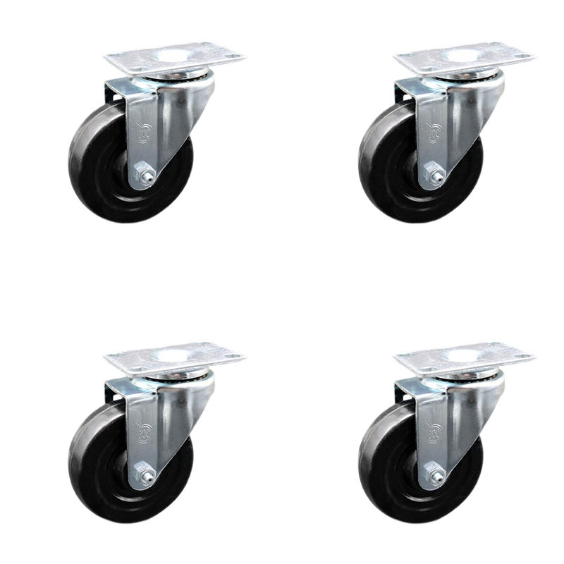 Hard Rubber Caster